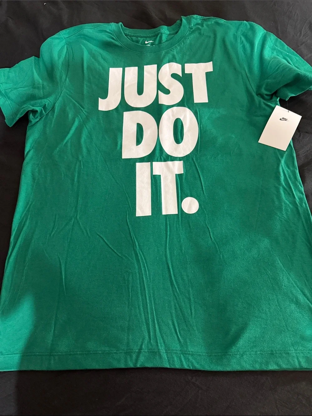 Nike Green 'JUST DO IT.' Graphic Tee